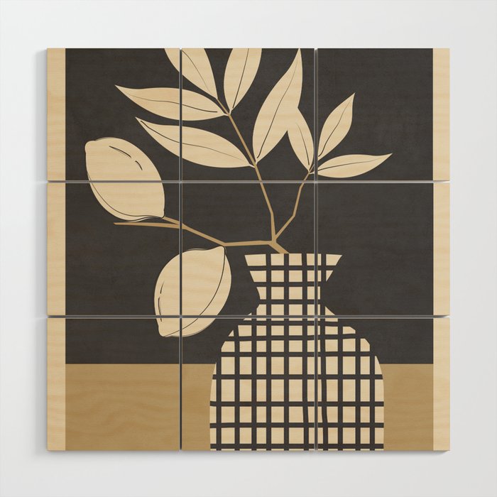 Lemon Stillness 1 Wood Wall Art Gallery Image 1