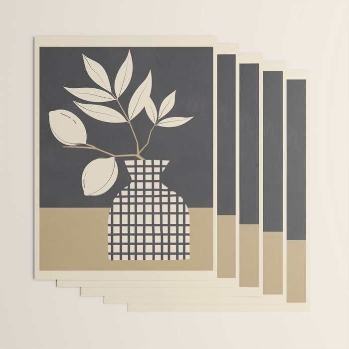 Lemon Stillness 1 Wrapping Paper Gallery Image 3