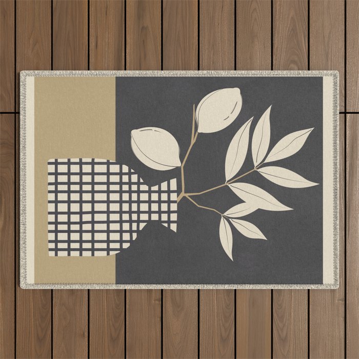 Lemon Stillness 1 Outdoor Rug Gallery Image 1