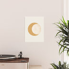 Moon Crescent - Gold Poster Gallery Image 2
