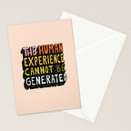 Human Experience Stationery Card Gallery Image 2