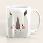 Rhinoceros, Animal Portrait Coffee Mug Gallery Image 1