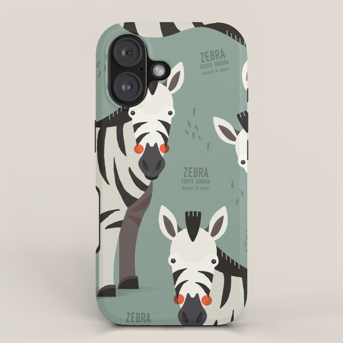 Zebra, Wildlife of Africa iPhone Case Gallery Image 1
