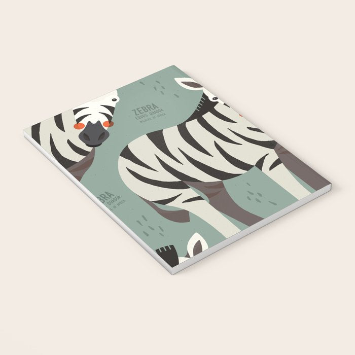 Zebra, Wildlife of Africa Notebook Gallery Image 3