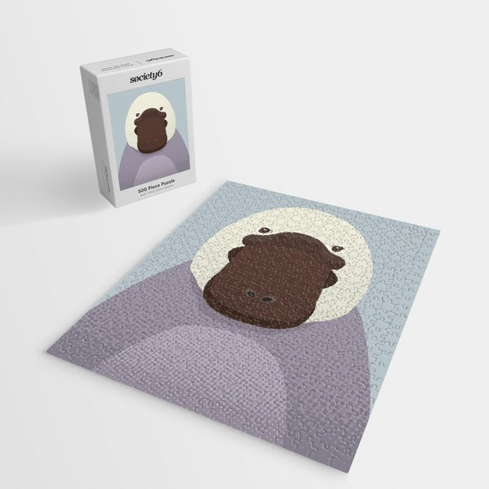 Whimsy Platypus, Animal Portrait Jigsaw Puzzle Gallery Image 2