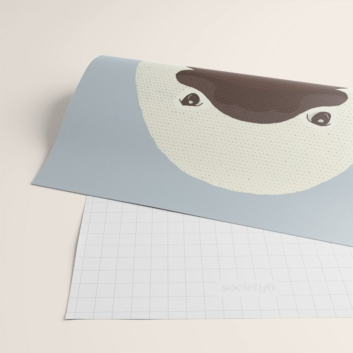 Whimsy Platypus, Animal Portrait Wrapping Paper Gallery Image 2