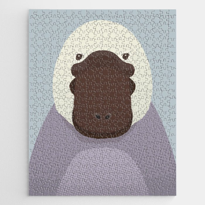 Whimsy Platypus, Animal Portrait Jigsaw Puzzle Gallery Image 1