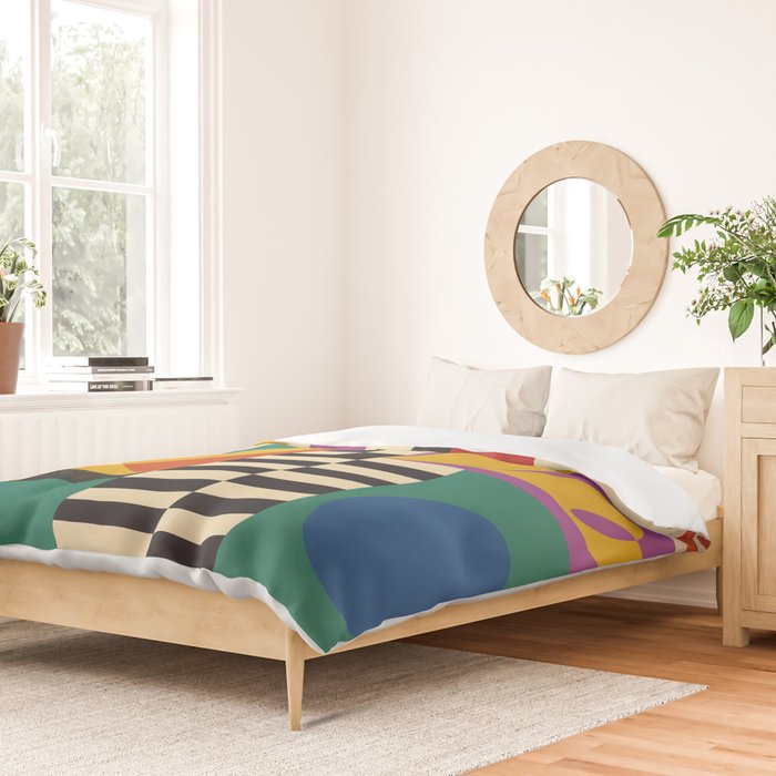 Geometric Movement Duvet Cover Gallery Image 2