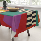 Geometric Movement Tablecloth Gallery Image 3