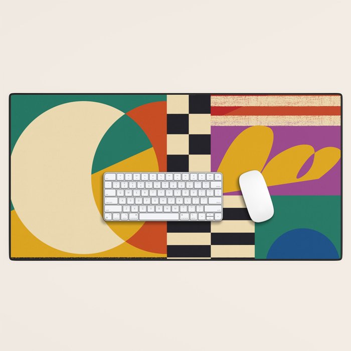 Geometric Movement Desk Mat Gallery Image 1