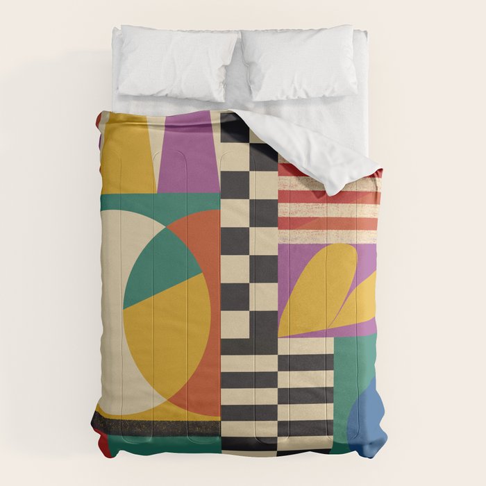 Geometric Movement Comforter Gallery Image 6