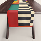 Geometric Movement Table Runner Gallery Image 1