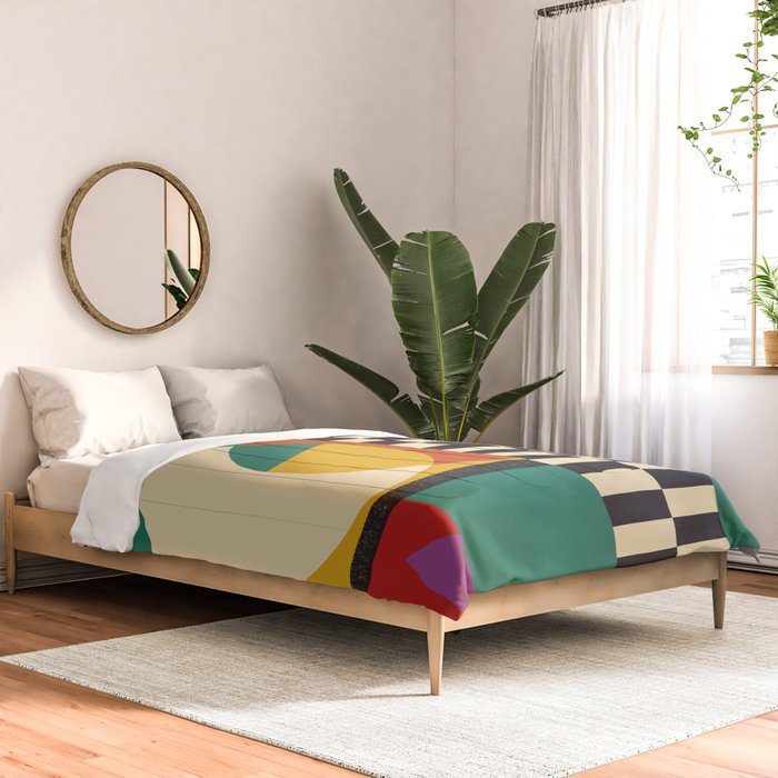 Geometric Movement Comforter Gallery Image 2