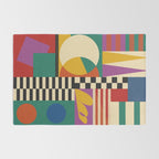 Geometric Movement Rug Gallery Image 2