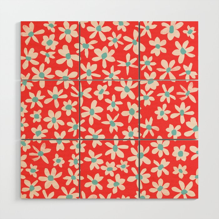 wildflowers 5 Wood Wall Art Gallery Image 1