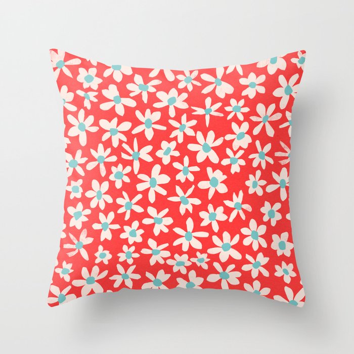 wildflowers 5 Throw Pillow Gallery Image 6