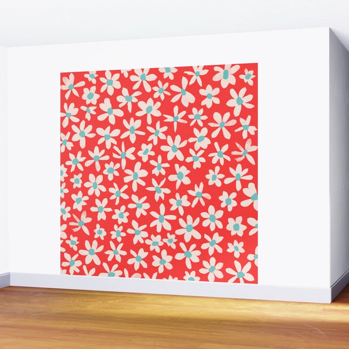 wildflowers 5 Wall Mural Gallery Image 2