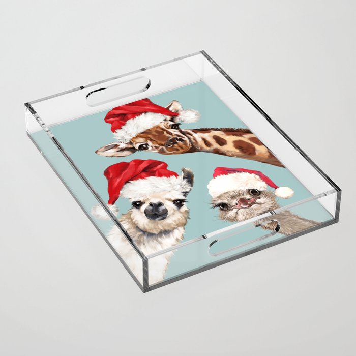 Christmas Animals Gang Acrylic Tray Gallery Image 1