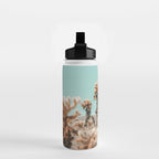 Cholla Cactus - Joshua Tree Desert Landscape, Nature Photography Water Bottle Gallery Image 2
