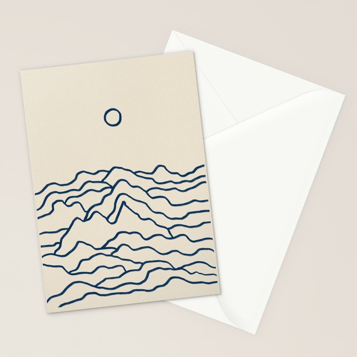 Mountainscape Stationery Card Gallery Image 2