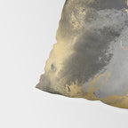 Gold and Black Modern Abstract Art Print Pillow Sham Gallery Image 4