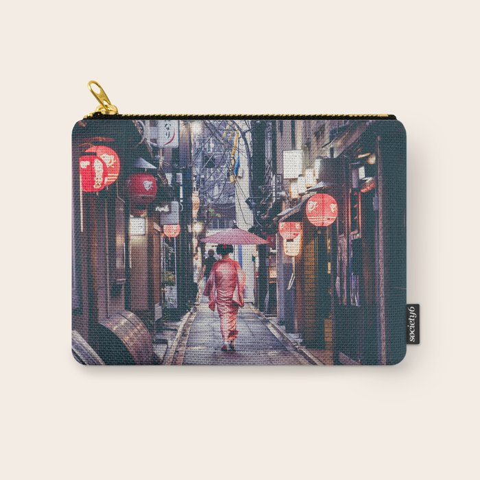 Geisha In Kyoto Carry All Pouch Gallery Image 1