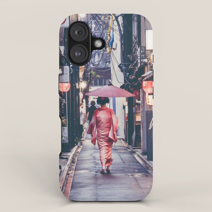 Geisha In Kyoto iPhone Case Gallery Image 1