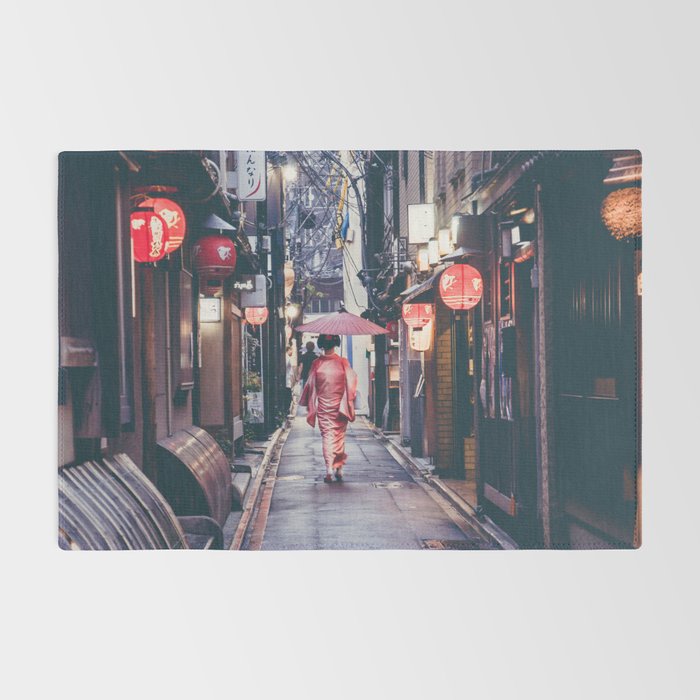 Geisha In Kyoto Rug Gallery Image 2