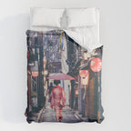 Geisha In Kyoto Comforter Gallery Image 6