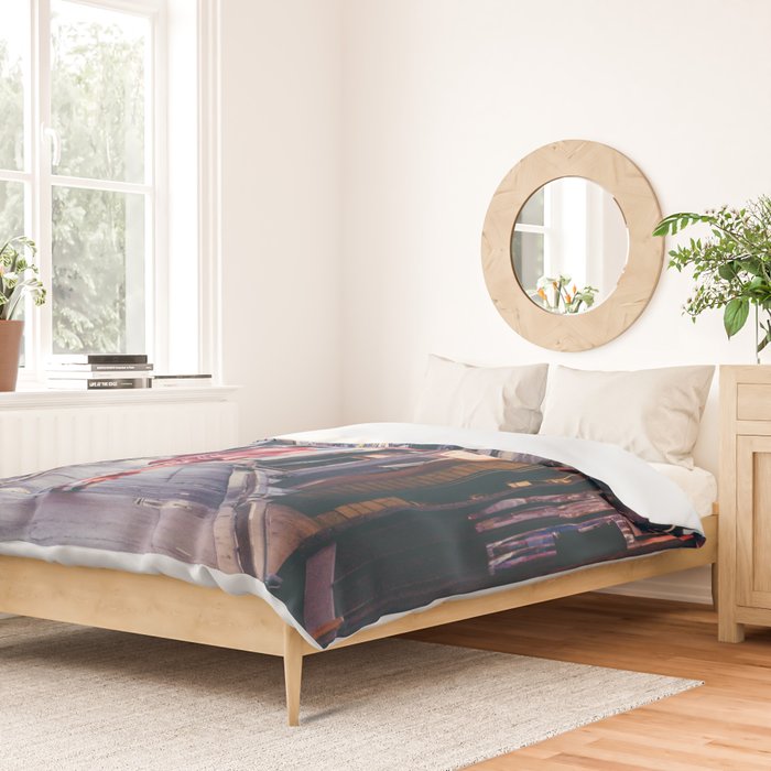 Geisha In Kyoto Duvet Cover Gallery Image 2