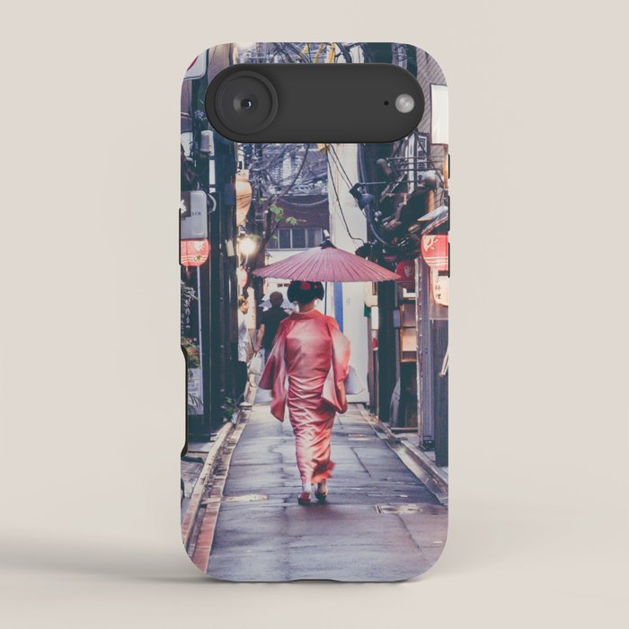 Geisha In Kyoto iPhone Case Gallery Image 2