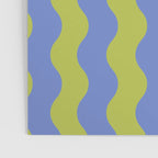 Striped Waves Retro Surf Poster Gallery Image 3