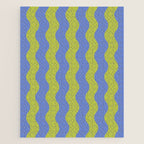 Striped Waves Retro Surf Jigsaw Puzzle Gallery Image 1