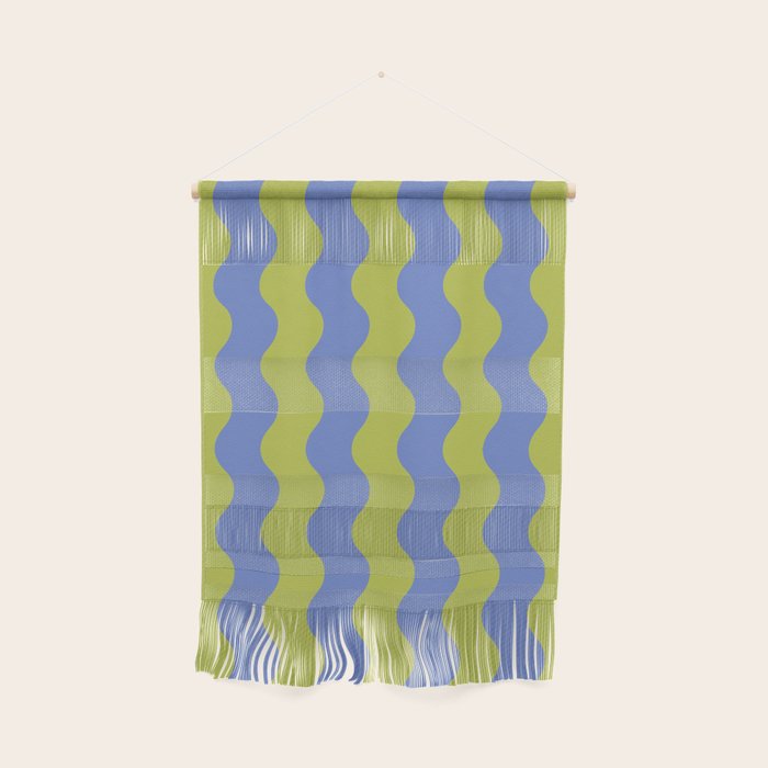 Striped Waves Retro Surf Wall Hanging Gallery Image 1