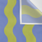 Striped Waves Retro Surf Wall Tapestry Gallery Image 3