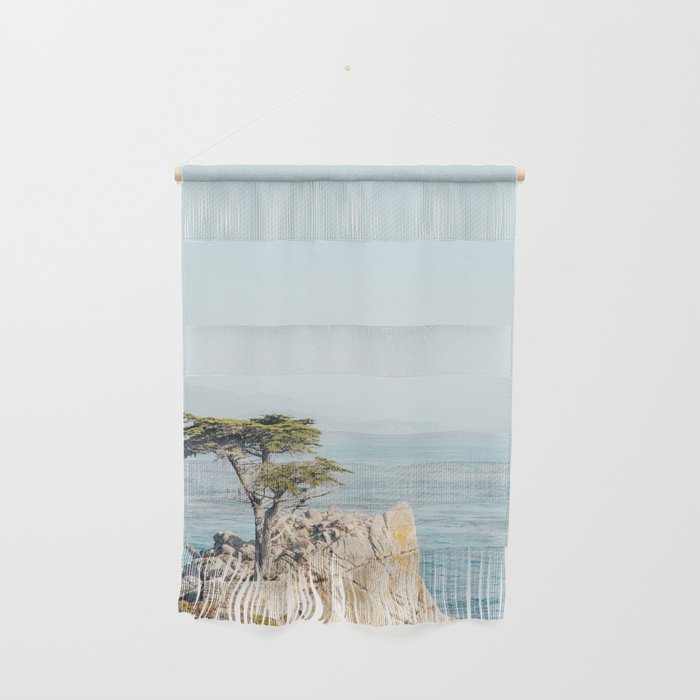 Lone Cypress Tree - Coastal California Landscape Photography Wall Hanging Gallery Image 1