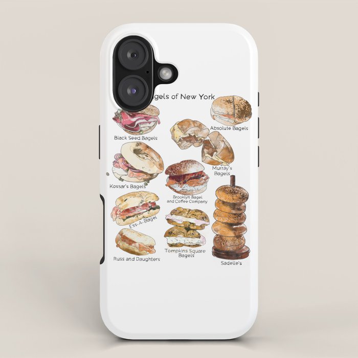 Bagels of New York City iPhone Case Gallery Image 1