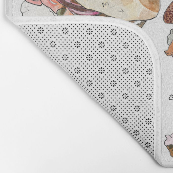 Bagels of New York City Bath Mat Gallery Image 2