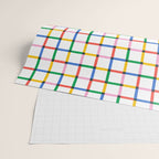 Colorful geometric square mosaic grid pattern Wrapping Paper Gallery Image 2