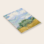 Wheat Field with Cypresses Notebook Gallery Image 3