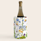 Scandinavian Colorful Midsummer Wildflowers Meadow  Wine Chiller Gallery Image 3