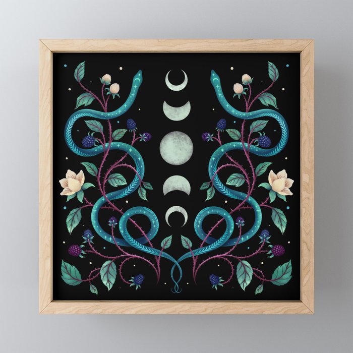 Serpent Moon Mini Art Print Gallery Image 1