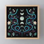 Serpent Moon Mini Art Print Gallery Image 1