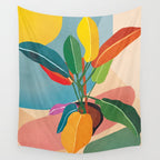 Colorful Branching Out 38 Wall Tapestry Gallery Image 4