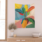 Colorful Branching Out 38 Wall Tapestry Gallery Image 2