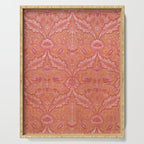 Vintage Pink Floral Serving Tray Gallery Image 1