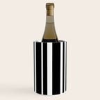 Classic Stripes XLI - Black and White Wine Chiller Gallery Image 3