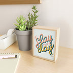 Slay the Day - Marigold & Blush Mini Art Print Gallery Image 2