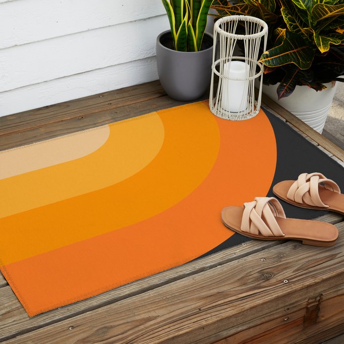 Retro 04 Outdoor Rug Gallery Image 2