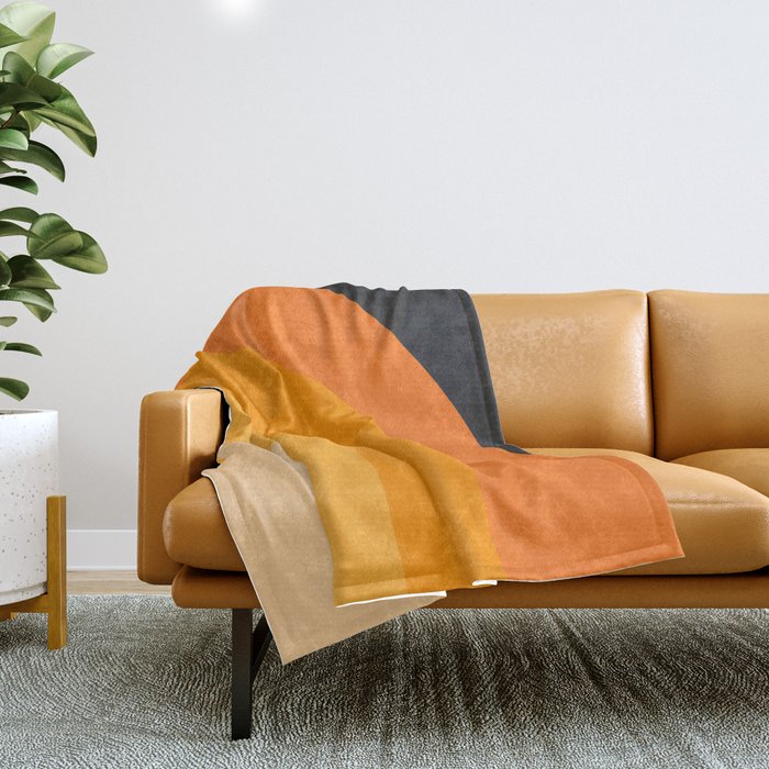 Retro 04 Throw Blanket Gallery Image 1